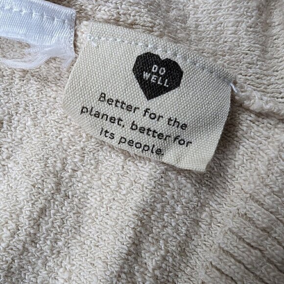 MADEWELL Brampton Crop Cardigan Sweater Ivory Cream Size XS - Picture 7 of 8